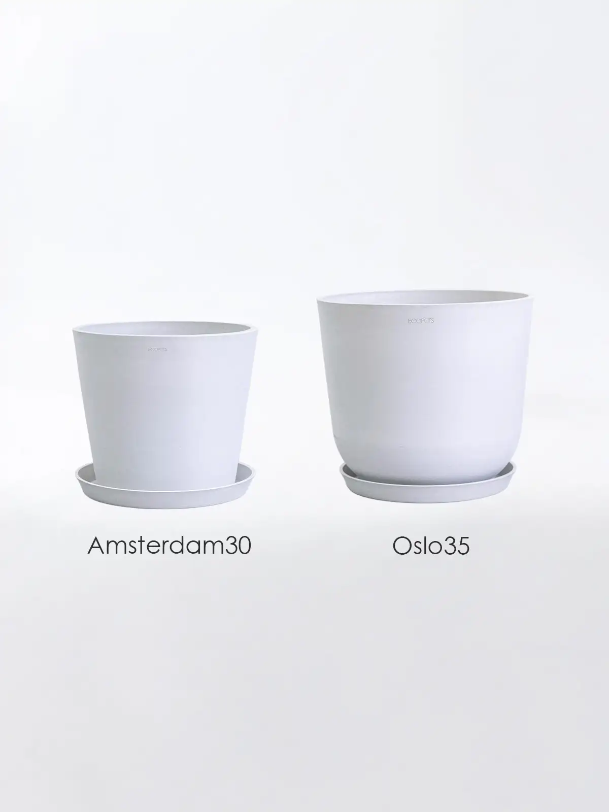 鉢カバー XL ECOPOTS Oslo45 ブルーグレー｜花の仕入れを簡単に。花材