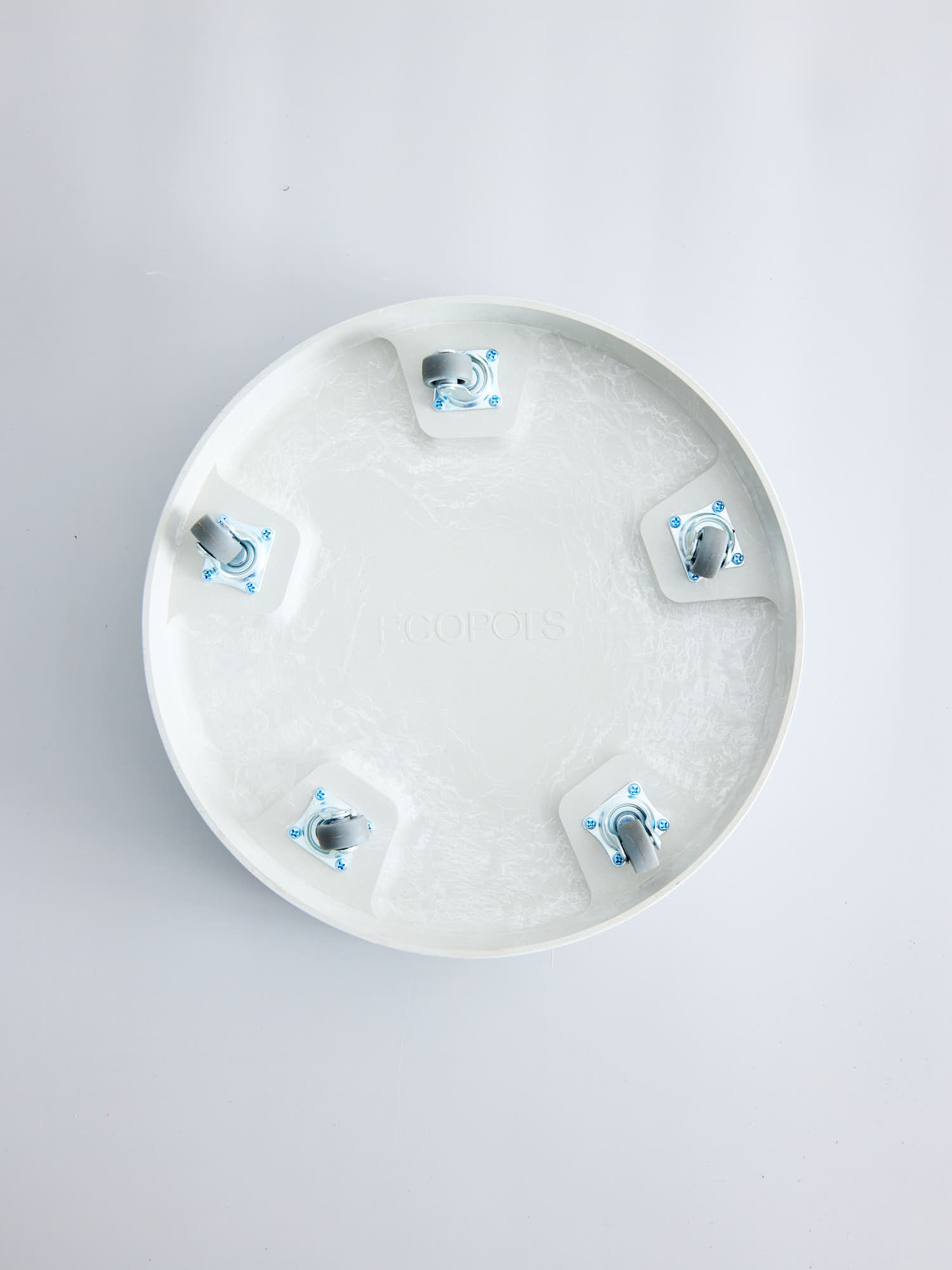 植木鉢 ECOPOTS Amsterdam キャスター付き鉢皿ホワイトグレー L 楽天市場】植木鉢台 植木鉢 鉢置き台 キャスター キャスター付き