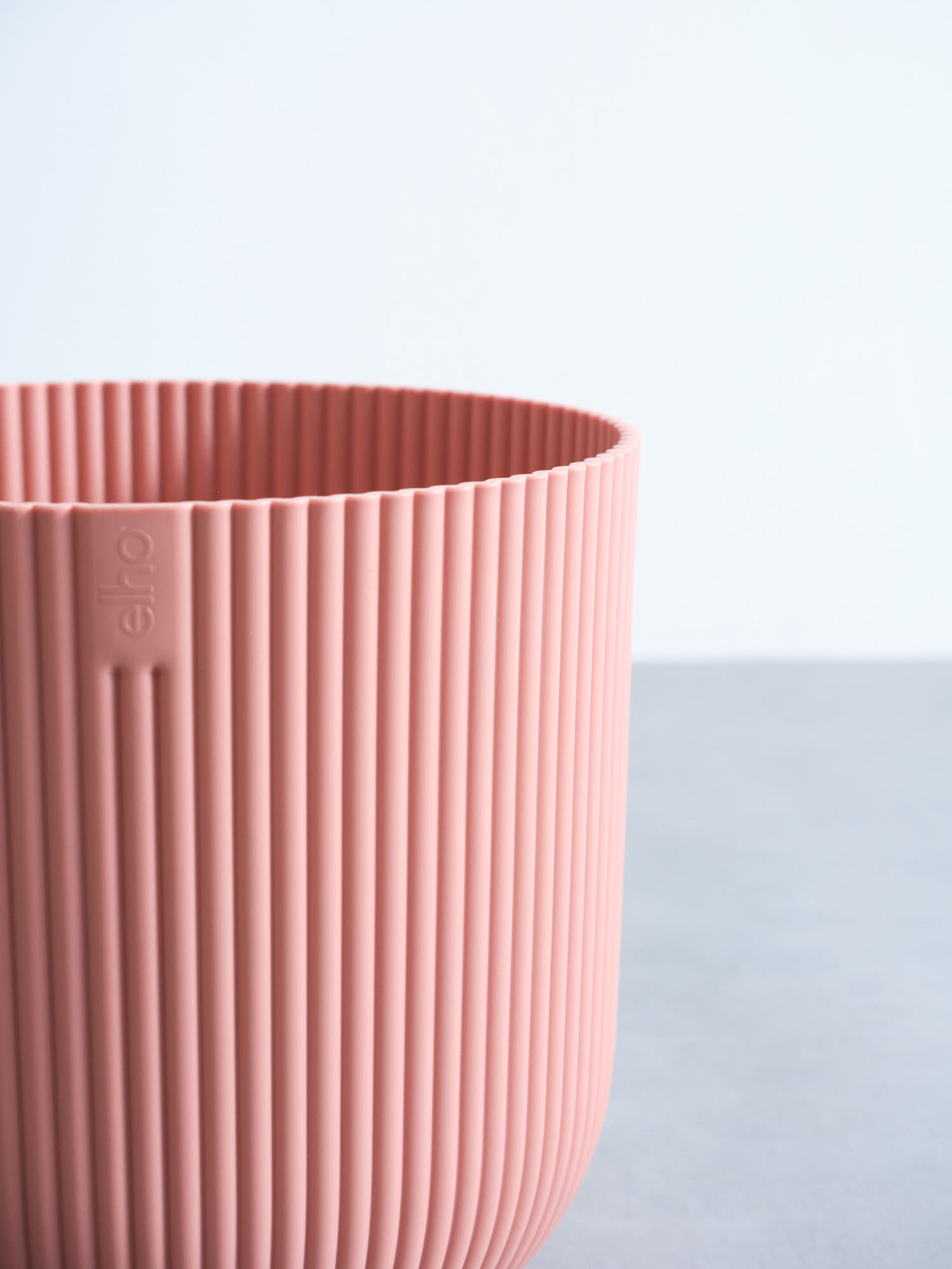 鉢カバー M elho vibes round25 ピンク｜ハナイチ｜花と植物、資材の