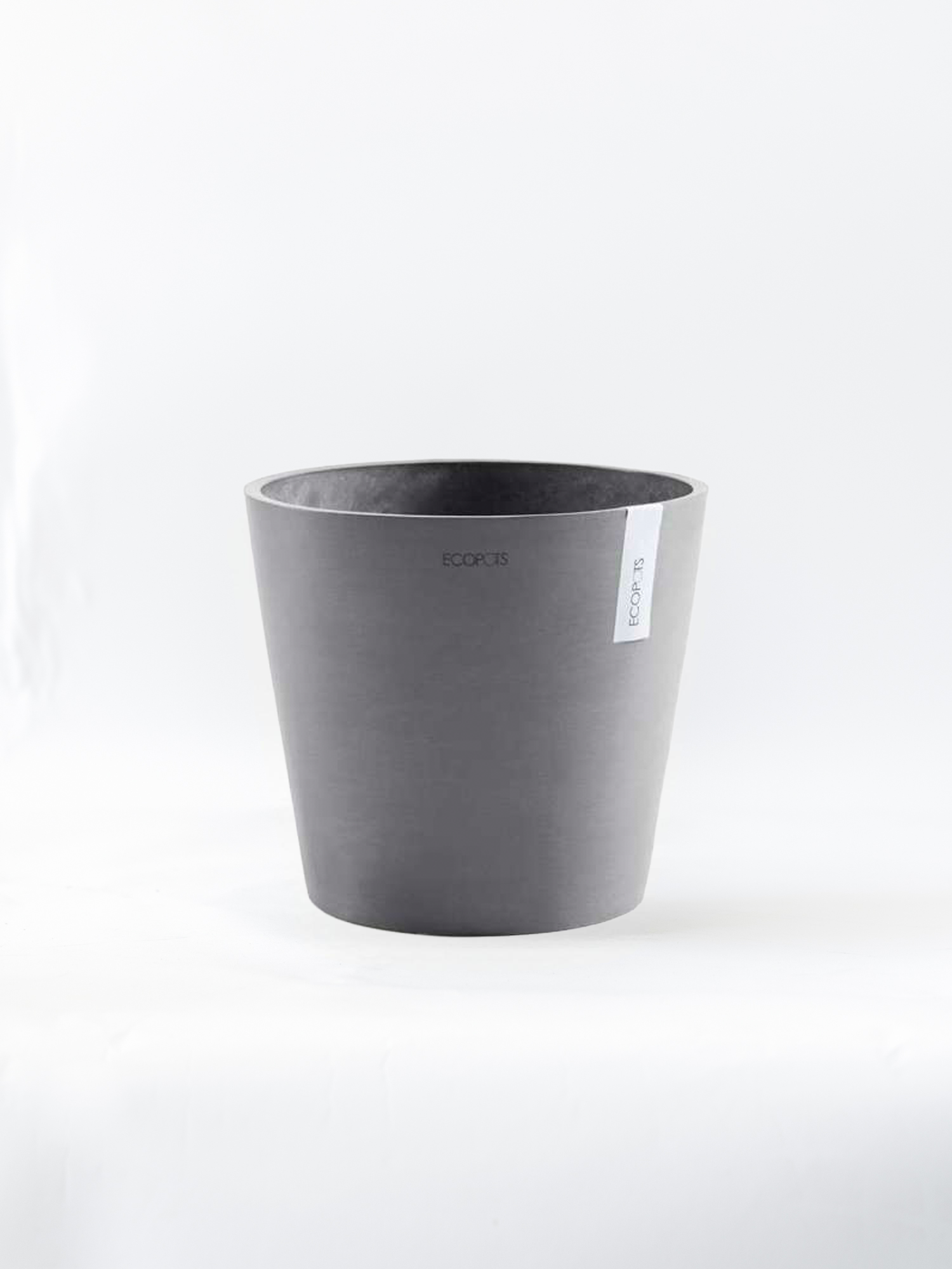 植木鉢 M ECOPOTS Amsterdam25 グレー｜花の仕入れを簡単に。花材の卸