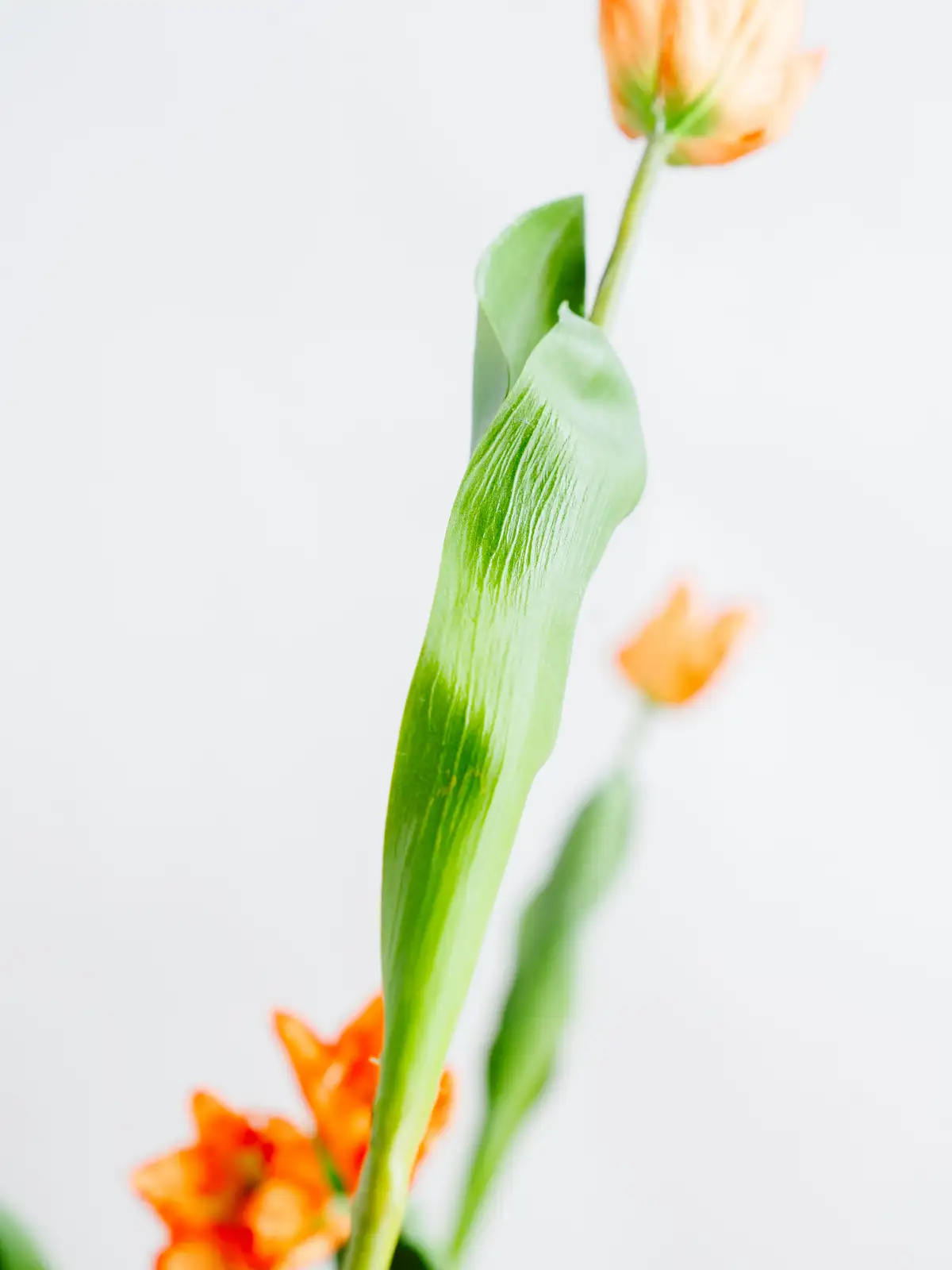 造花】チューリップ（ライトオレンジ）｜花の仕入れを簡単に。花材の卸